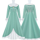 The Super Mario Bros Peach Dress Cosplay Costume Princess Outfits Halloween Carnival Party Disguise Suit